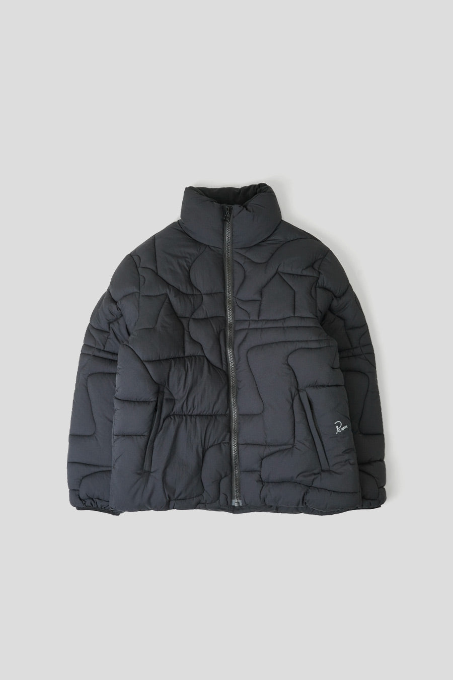 BY PARRA - BLACK BORING VILLAGE PUFFER JACKET - LE LABO STORE