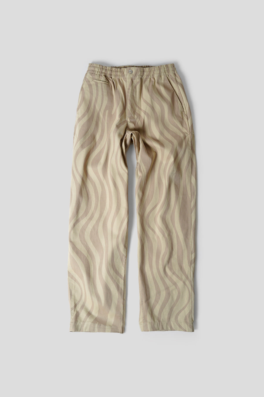 BY PARRA - BEIGE FLOWING STRIPED TROUSERS - LE LABO STORE