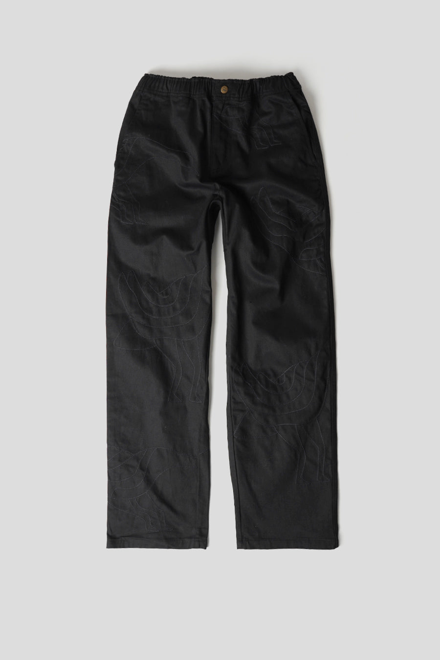 BY PARRA - PANTALON STITCHED UP DUCK NOIR - LE LABO STORE