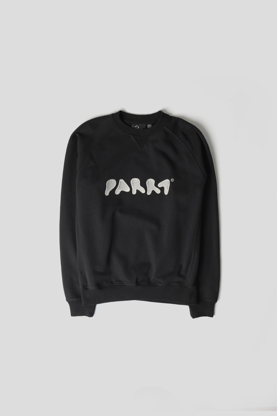 BY PARRA - SWEATSHIRT BLOB LOGO NOIR DÉLAVER - LE LABO STORE