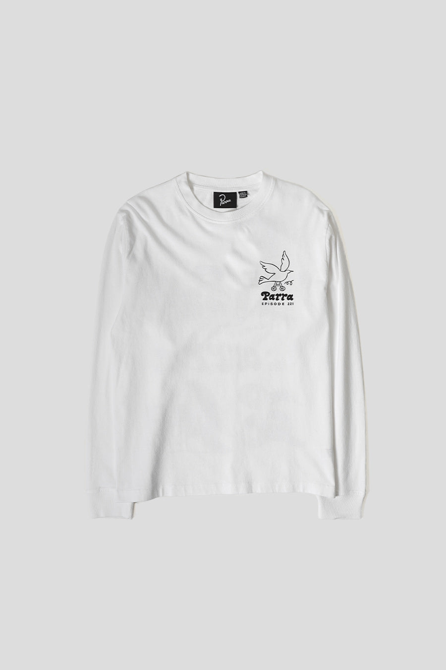 BY PARRA - T-SHIRT CHAIR PENCIL LONG SLEEVE WHITE - LE LABO STORE