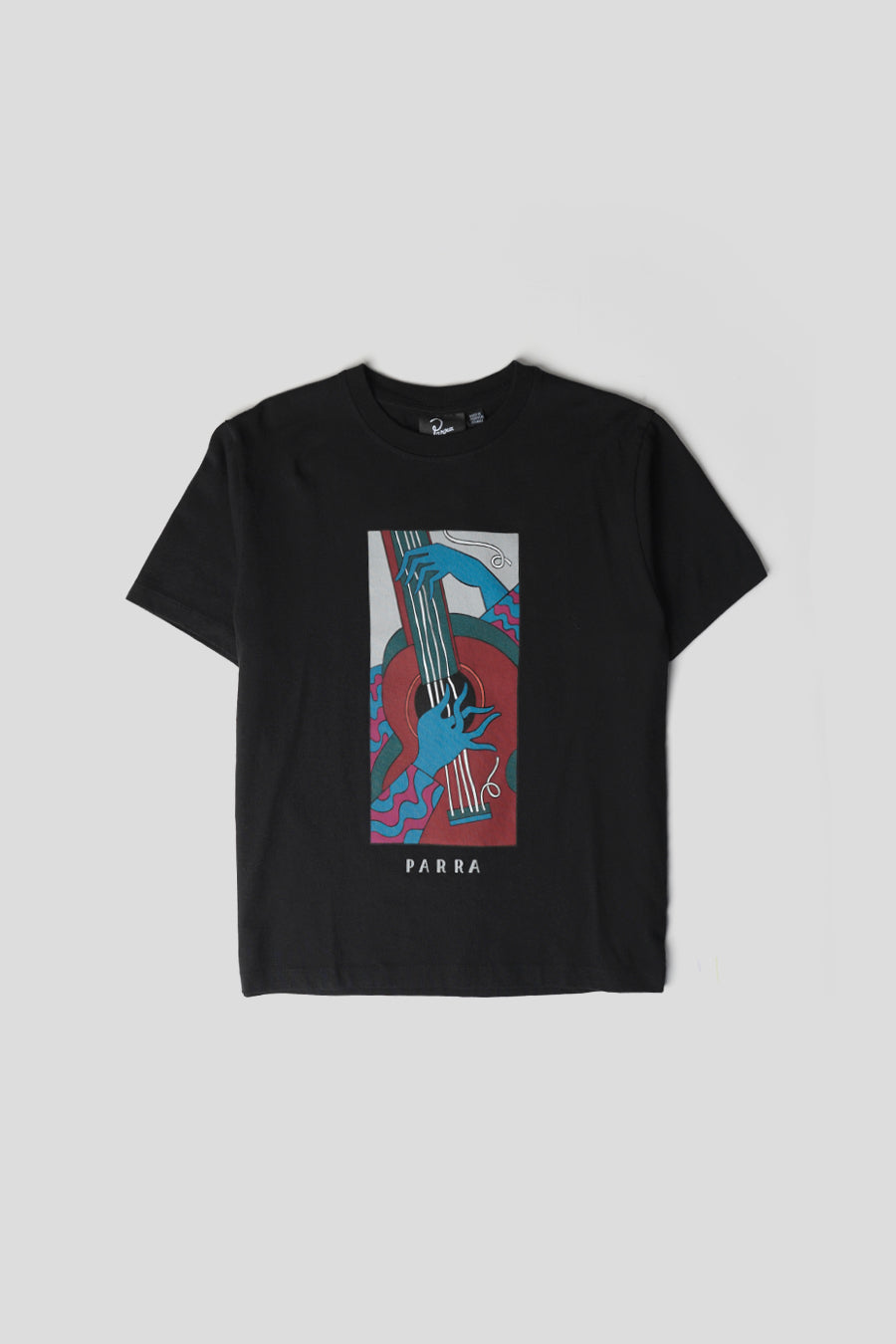 BY PARRA - BLACK CHEAP STRINGS T-SHIRT - LE LABO STORE