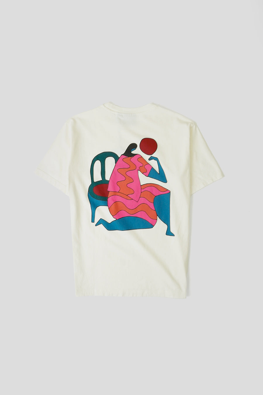 BY PARRA - T-SHIRT FACE BALL ÉCRU - LE LABO STORE