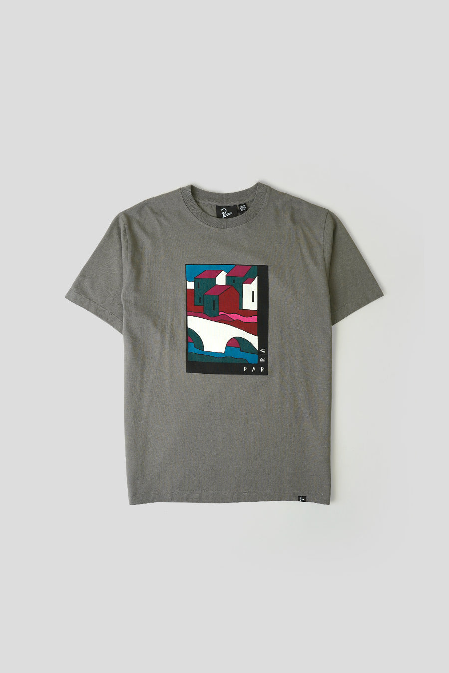 BY PARRA - T-SHIRT LEAVING YOU ANTHRACITE - LE LABO STORE