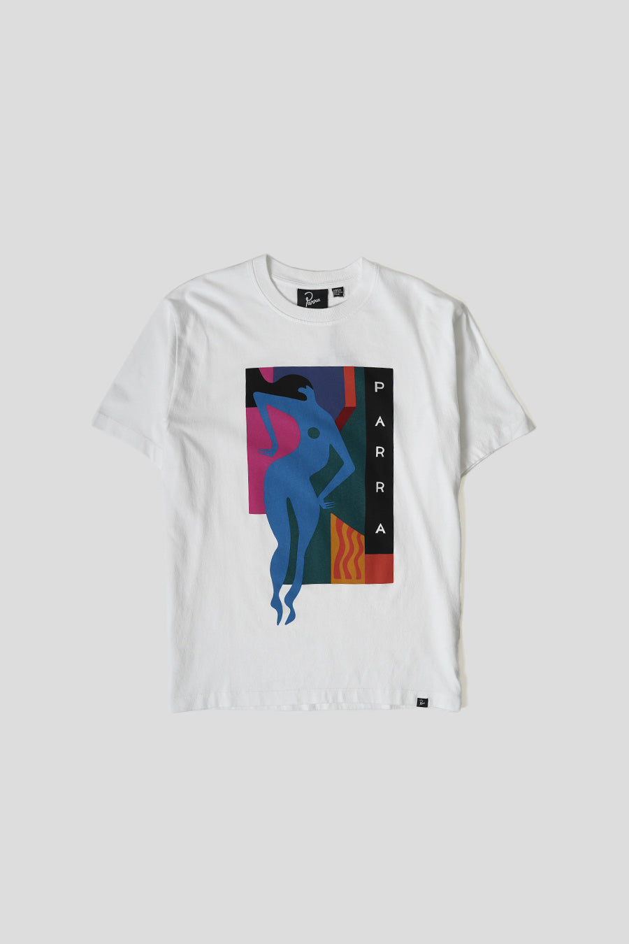 BY PARRA - T-SHIRT BEACHED AND BLANK BLANC - LE LABO STORE