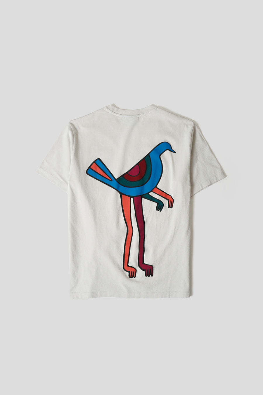 BY PARRA - T-SHIRT PIGEON LEGS GRIS CLAIR - LE LABO STORE