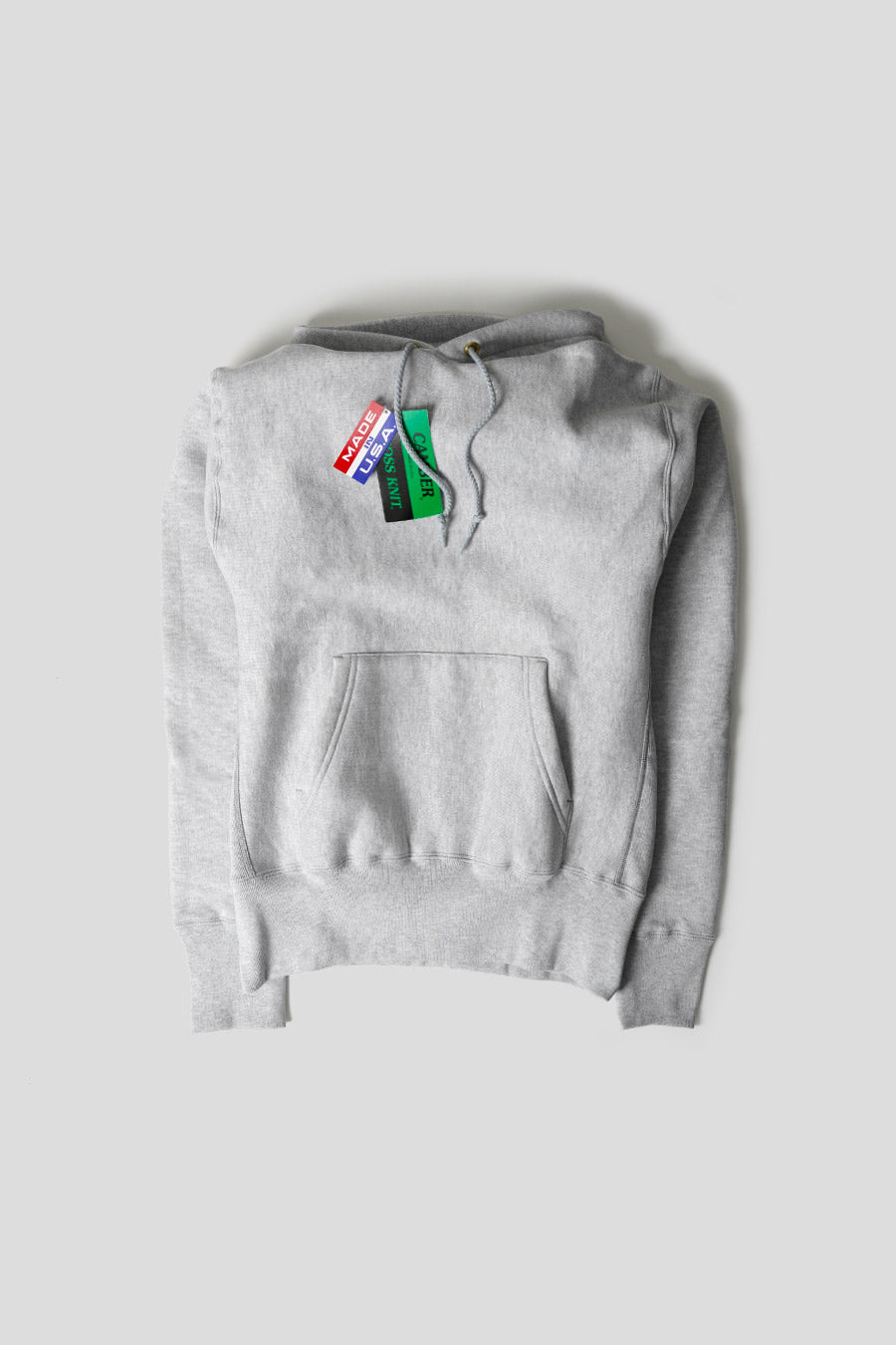 CAMBER USA - CROSS-KNIT HOODIE GREY - LE LABO STORE
