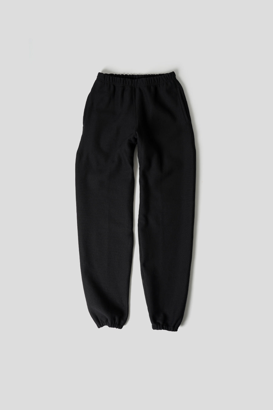 CAMBER USA - CROSS-KNIT HEAVYWEIGHT TRACK TROUSERS BLACK - LE LABO STORE