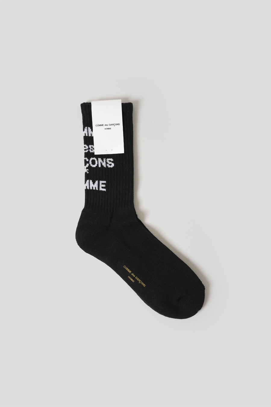 COMME DES GARÇONS HOMME - CHAUSSETTES CDG HOMME NOIRES - LE LABO STORE