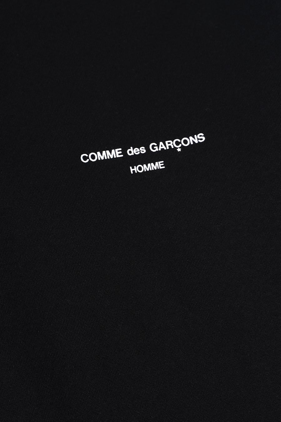 COMME DES GARÇONS HOMME - T-SHIRT CDG HOMME NOIR - LE LABO STORE