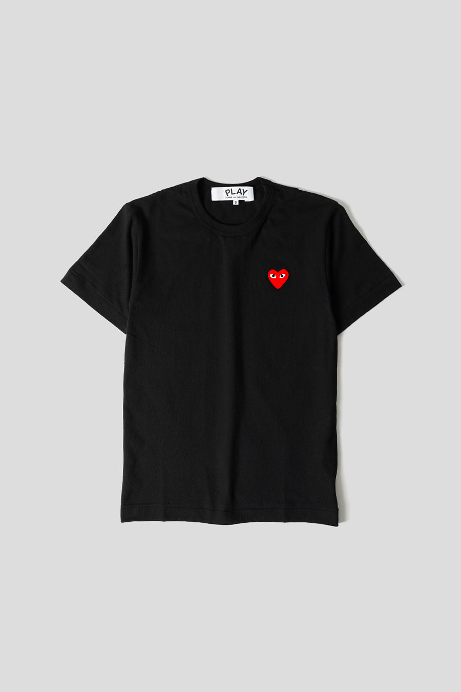 Comme des garçons PLAY - RED HEART BLACK T-SHIRT - LE LABO STORE