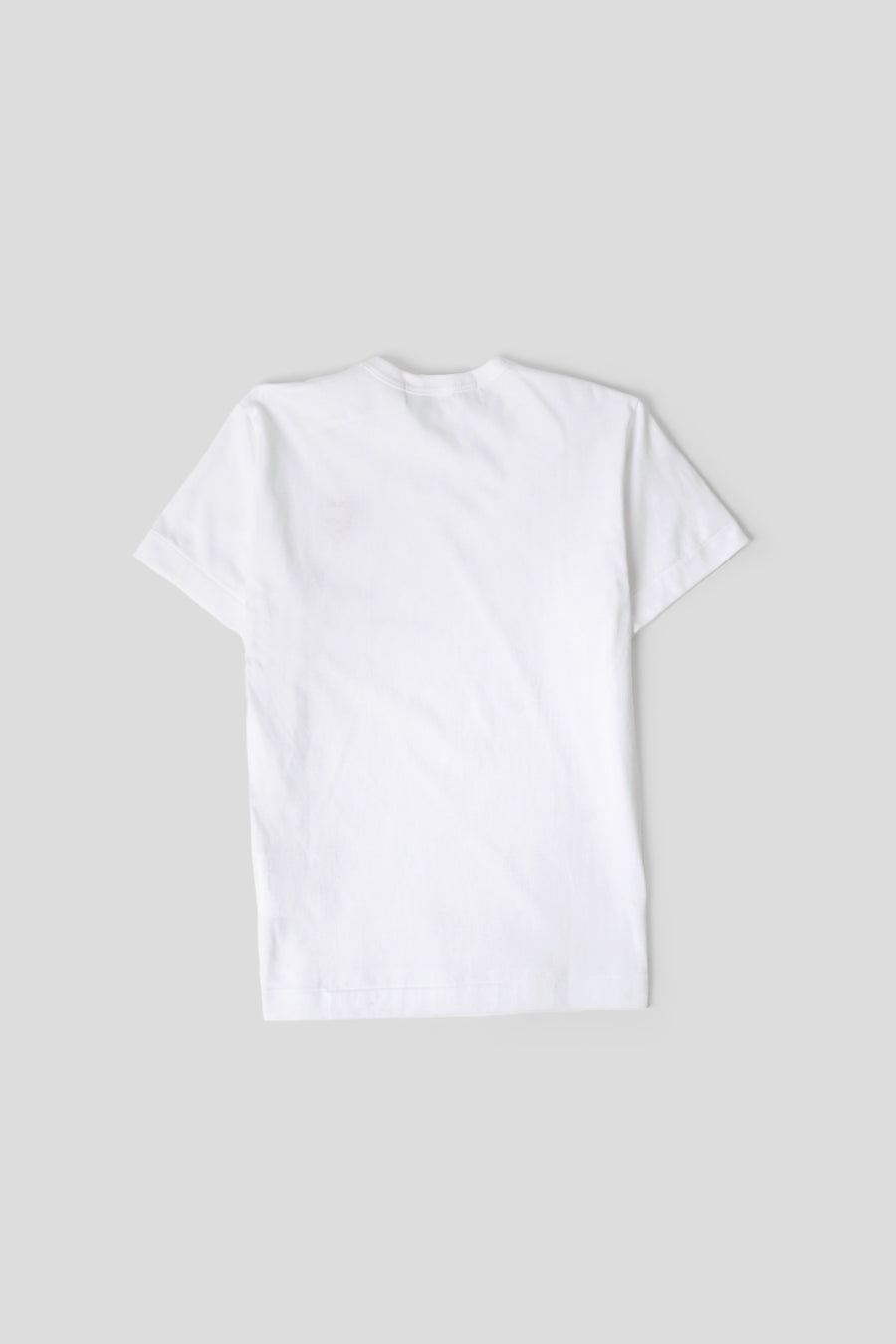 Comme des garçons PLAY - T-SHIRT PLAY DOUBLE COEUR ROUGE BLANC - LE LABO STORE