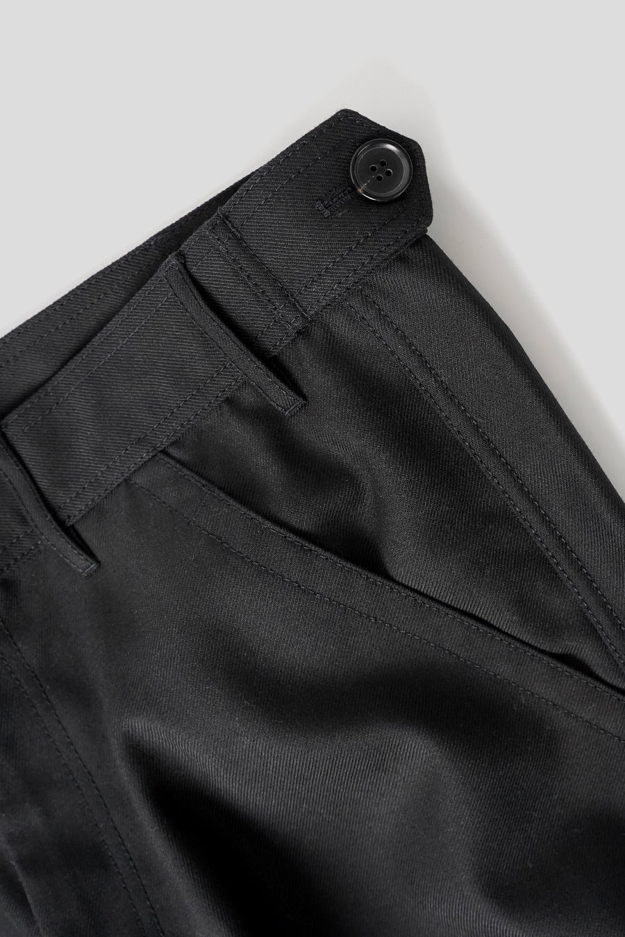 Comme des garçons SHIRT - PANTALON CEINTURÉ NOIR - LE LABO STORE