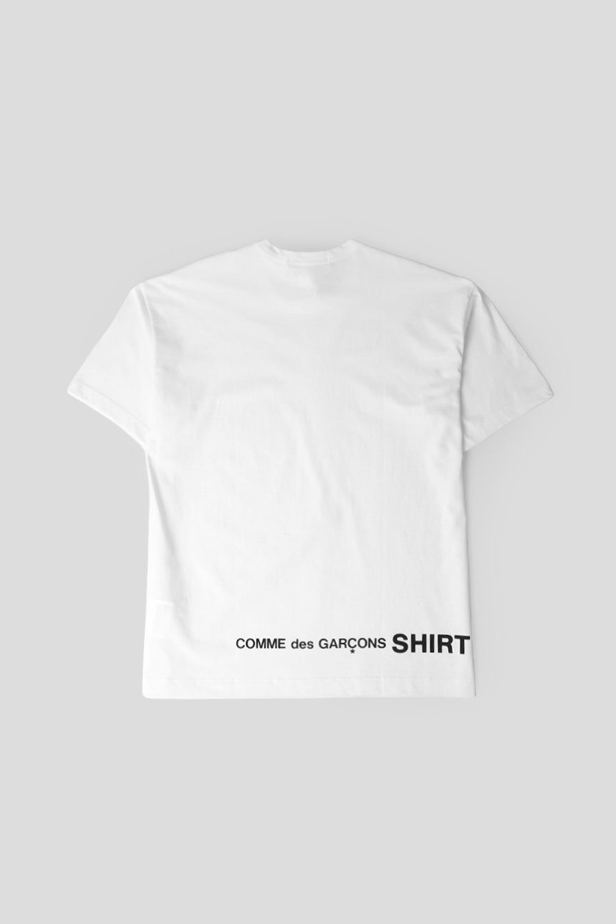 Comme des garçons SHIRT - T-SHIRT OVERSIZE BLANC - LE LABO STORE