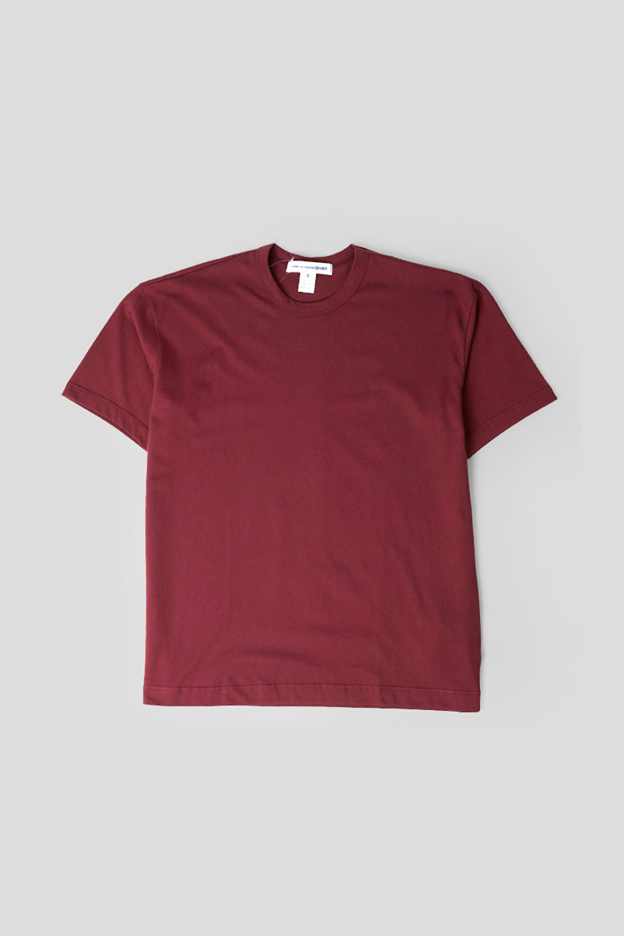 Comme des garçons SHIRT - T-SHIRT OVERSIZE BORDEAUX - LE LABO STORE