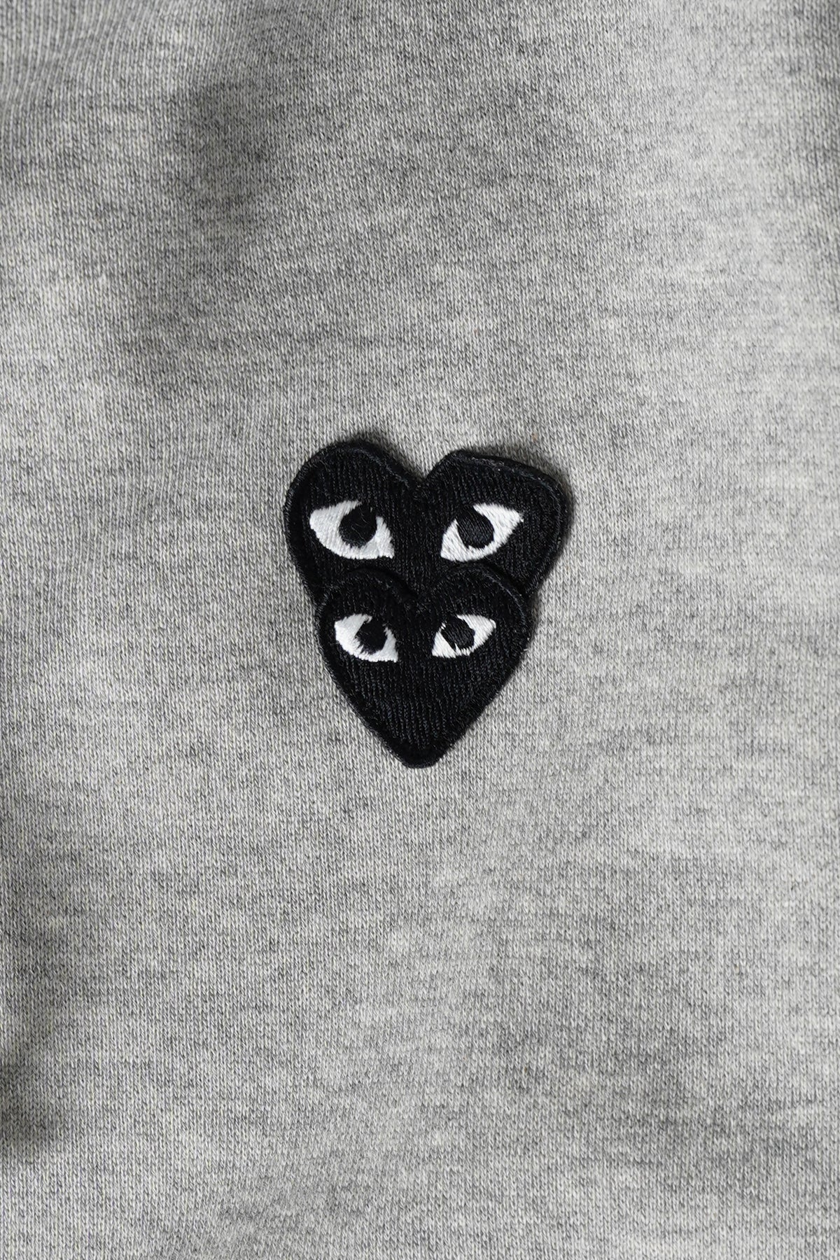 Cdg hoodie black heart online