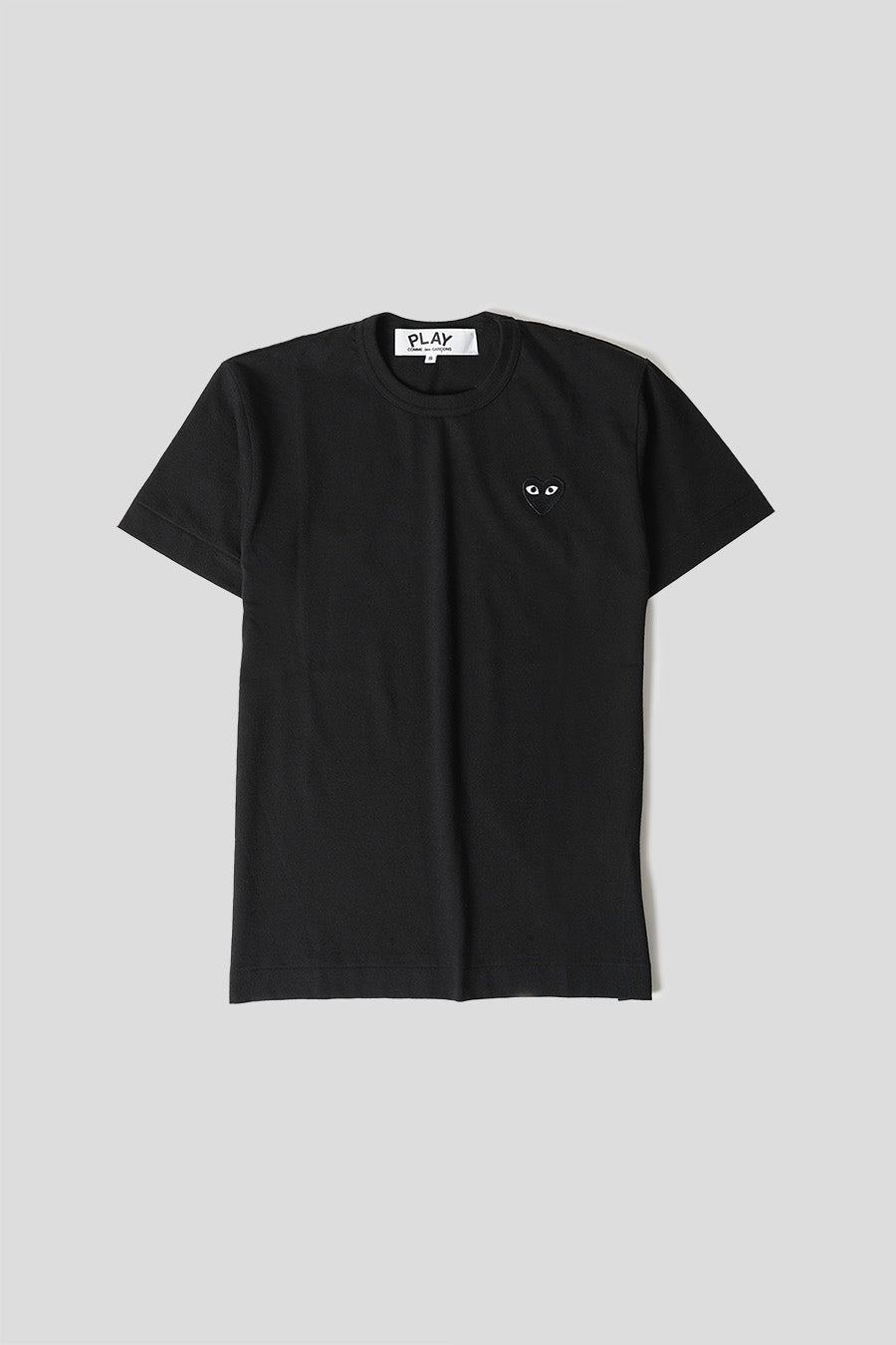 Comme des garçons PLAY - BLACK T-SHIRT BLACK HEART - LE LABO STORE