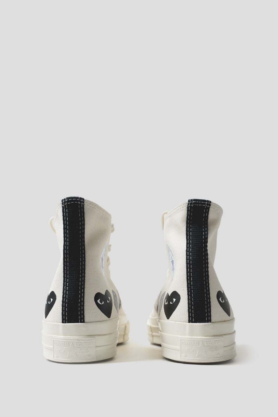 Comme des Garçons PLAY - HIGH CT70 SNEAKERS MULTI HEART MILK