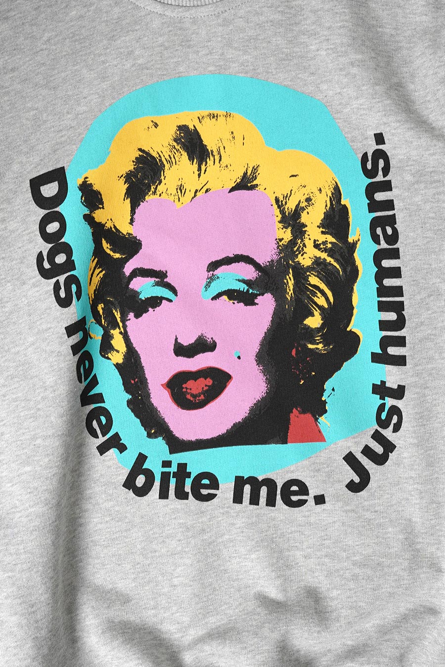 89’ Marilyn outlet Monroe Face Crewneck