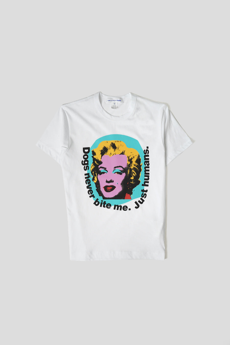 Comme des garçons SHIRT - T-SHIRT MARILYN MONROE BLANC - LE LABO STORE