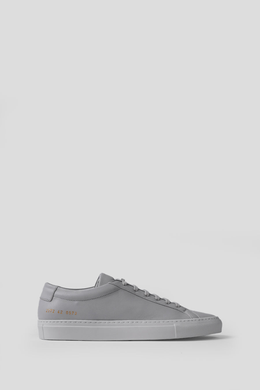 COMMON PROJECTS - LIGHT GREY ACHILLES PREMIUM SNEAKERS - LE LABO STORE