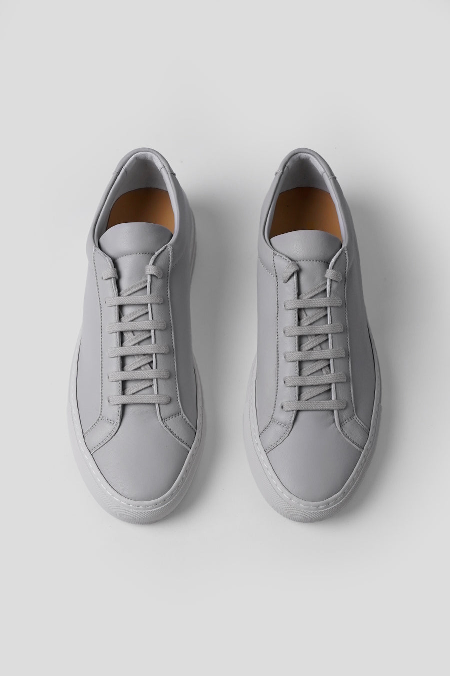 COMMON PROJECTS - LIGHT GREY ACHILLES PREMIUM SNEAKERS - LE LABO STORE
