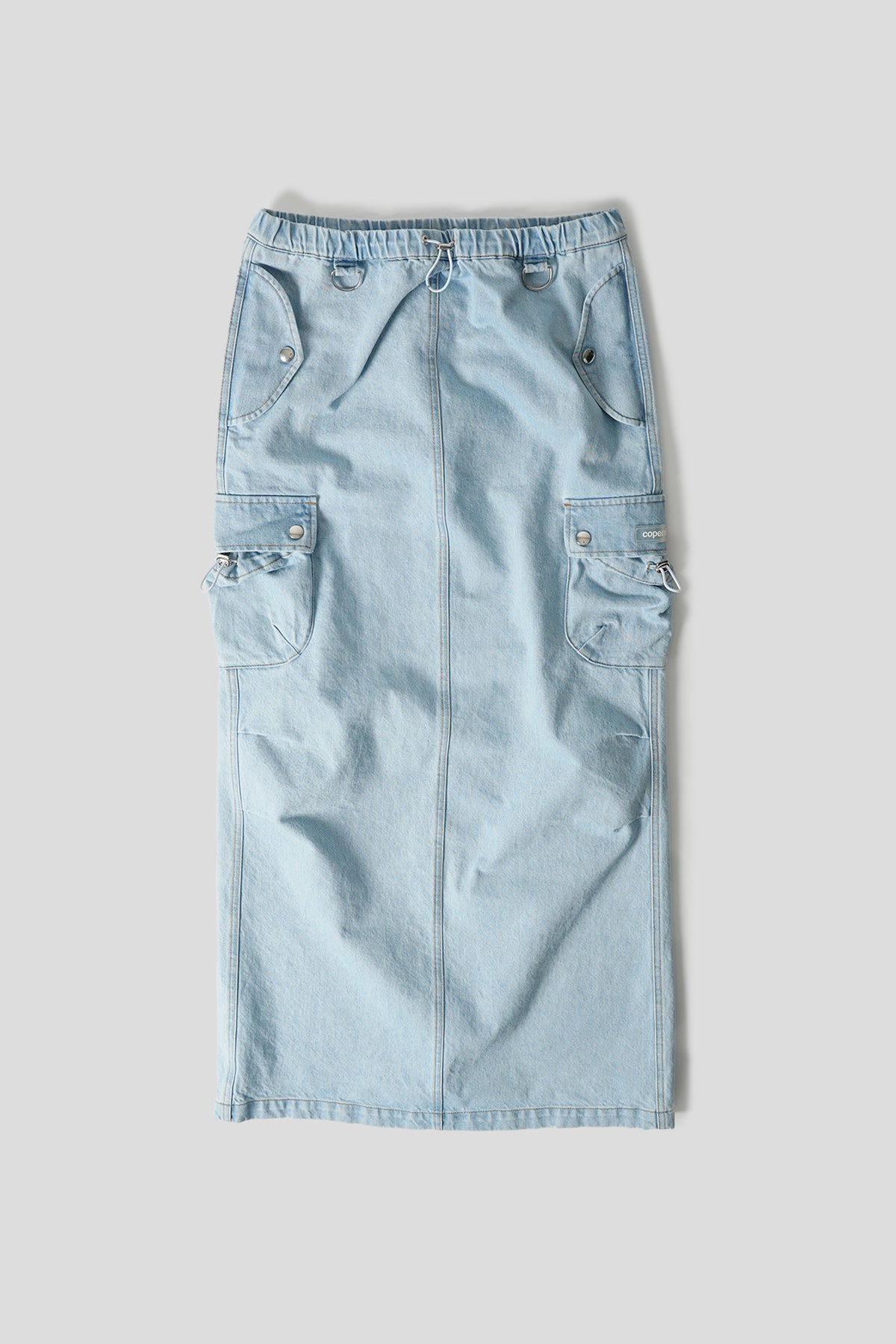 Coperni - JUPE LONGUE CARGO EN DENIM BLEU - LE LABO STORE