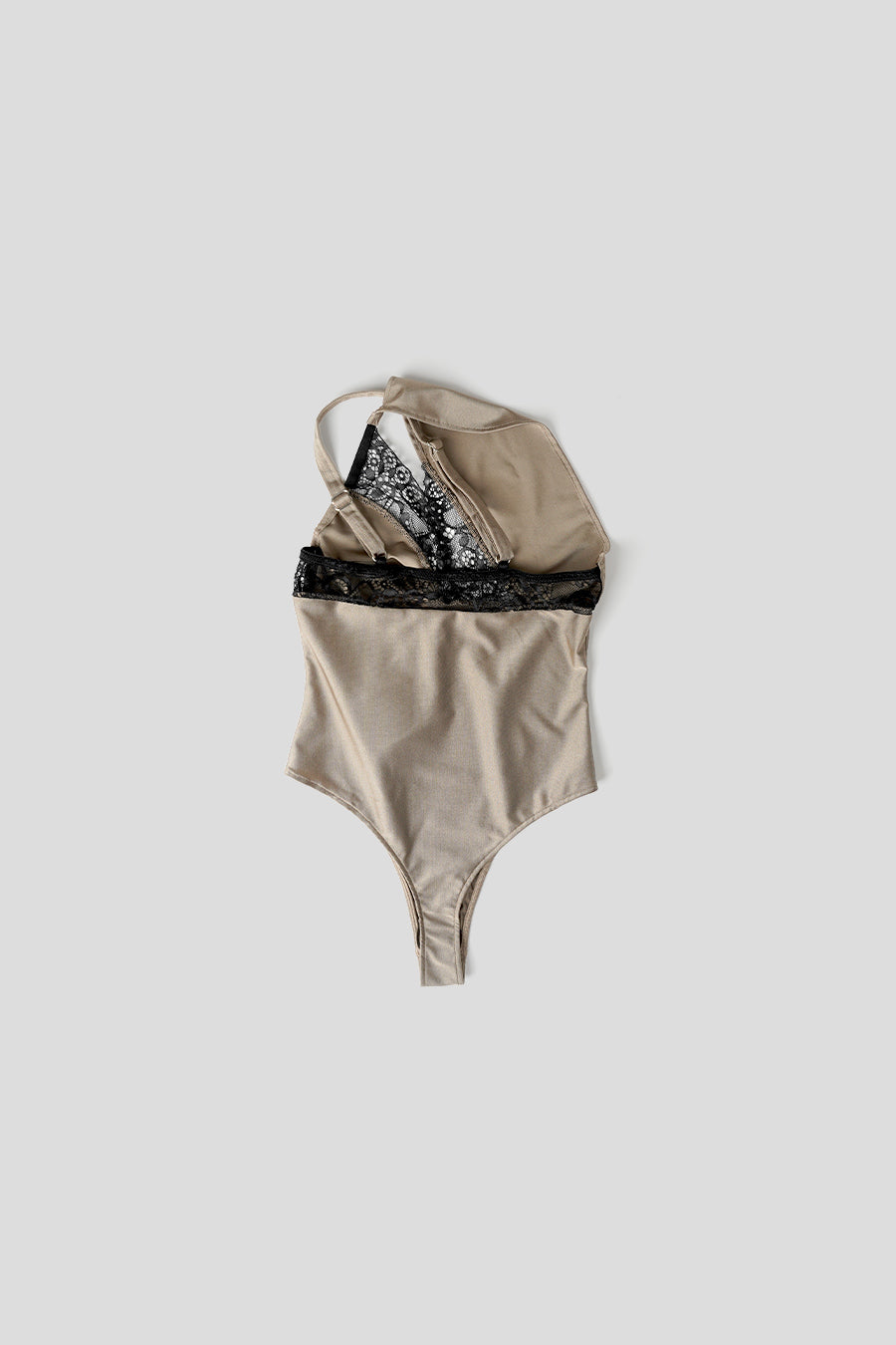 Coperni - MAILLOT DE BAIN ASYMMETRIC GRIS BRILLANT - LE LABO STORE