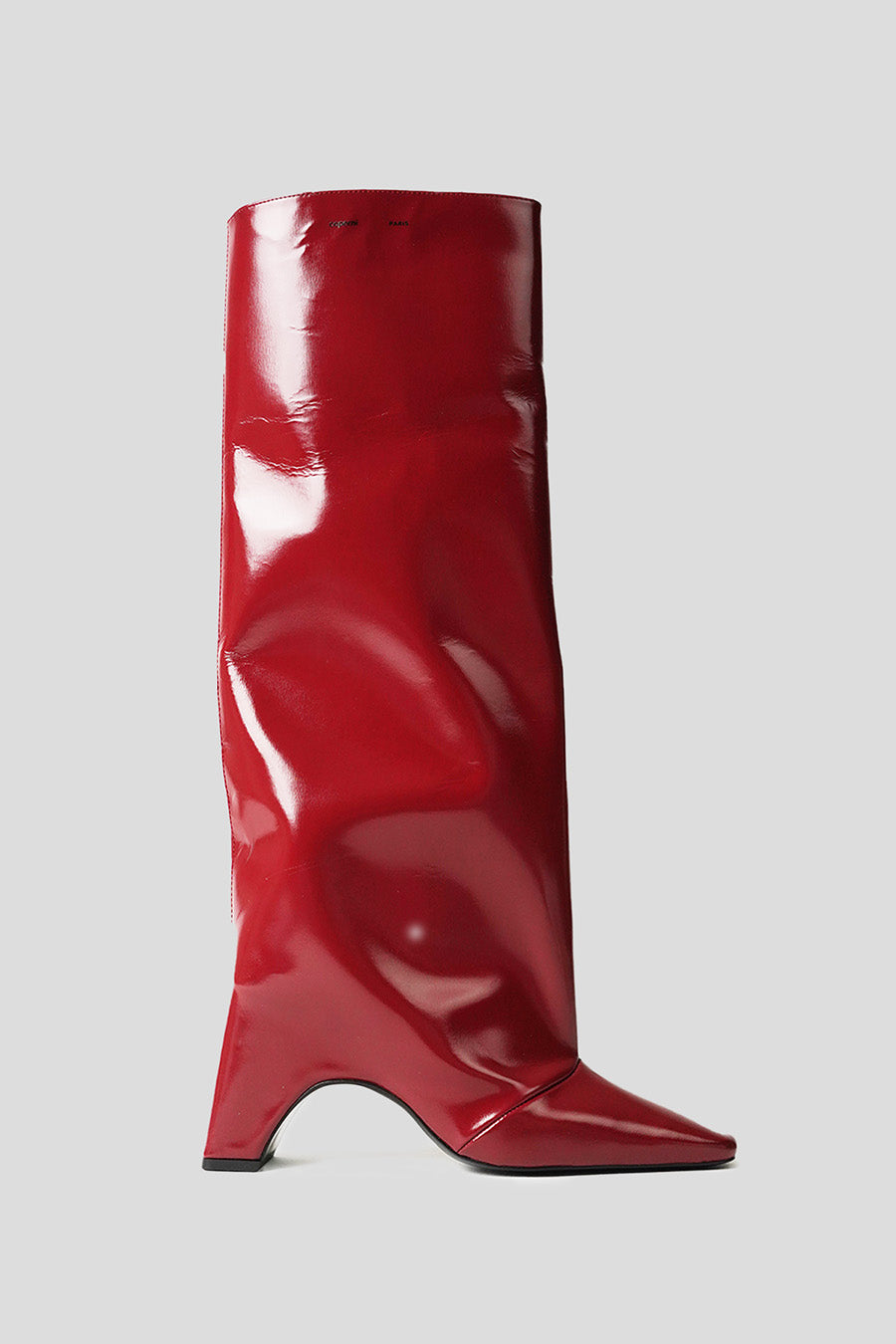 Coperni - RED GLOSS BRIDGE BOOTS  - LE LABO STORE