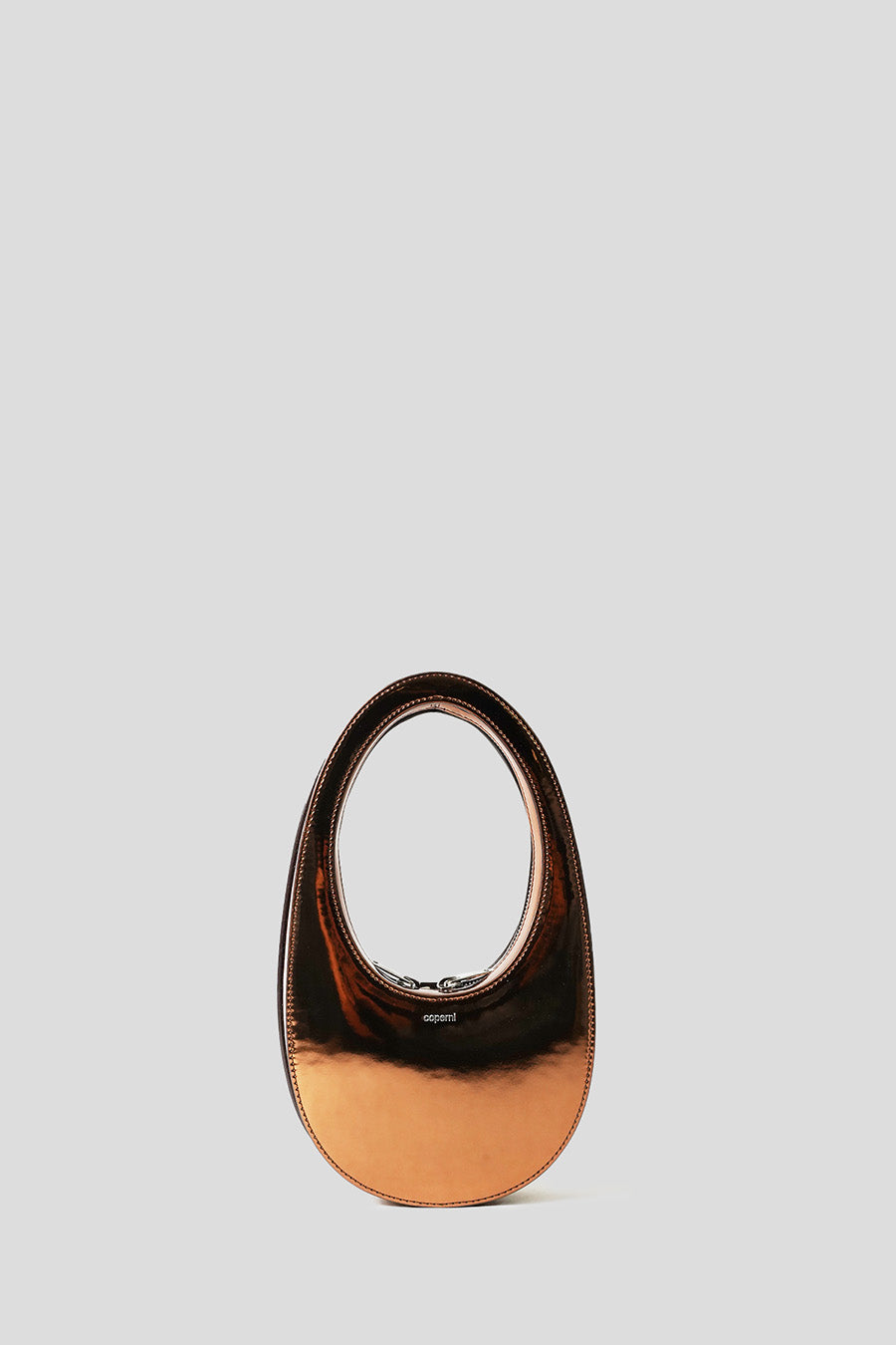 Coperni - MIRRORED MINI SWIPE BAG MARRON - LE LABO STORE