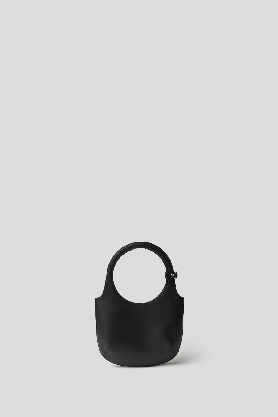 COURRÈGES - SAC HOLY EN CUIR LISSE NOIR - LE LABO STORE