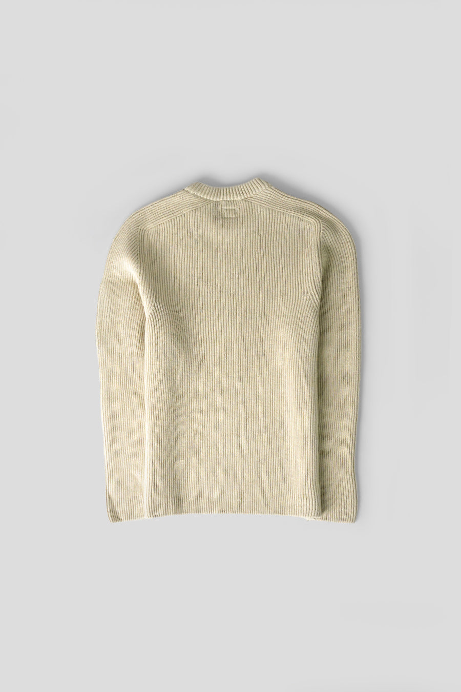CP COMPANY - CREWNECK FULL RIB BEIGE - LE LABO STORE