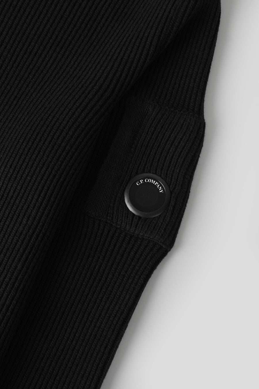 CP COMPANY - CREWNECK FULL RIB BLACK - LE LABO STORE