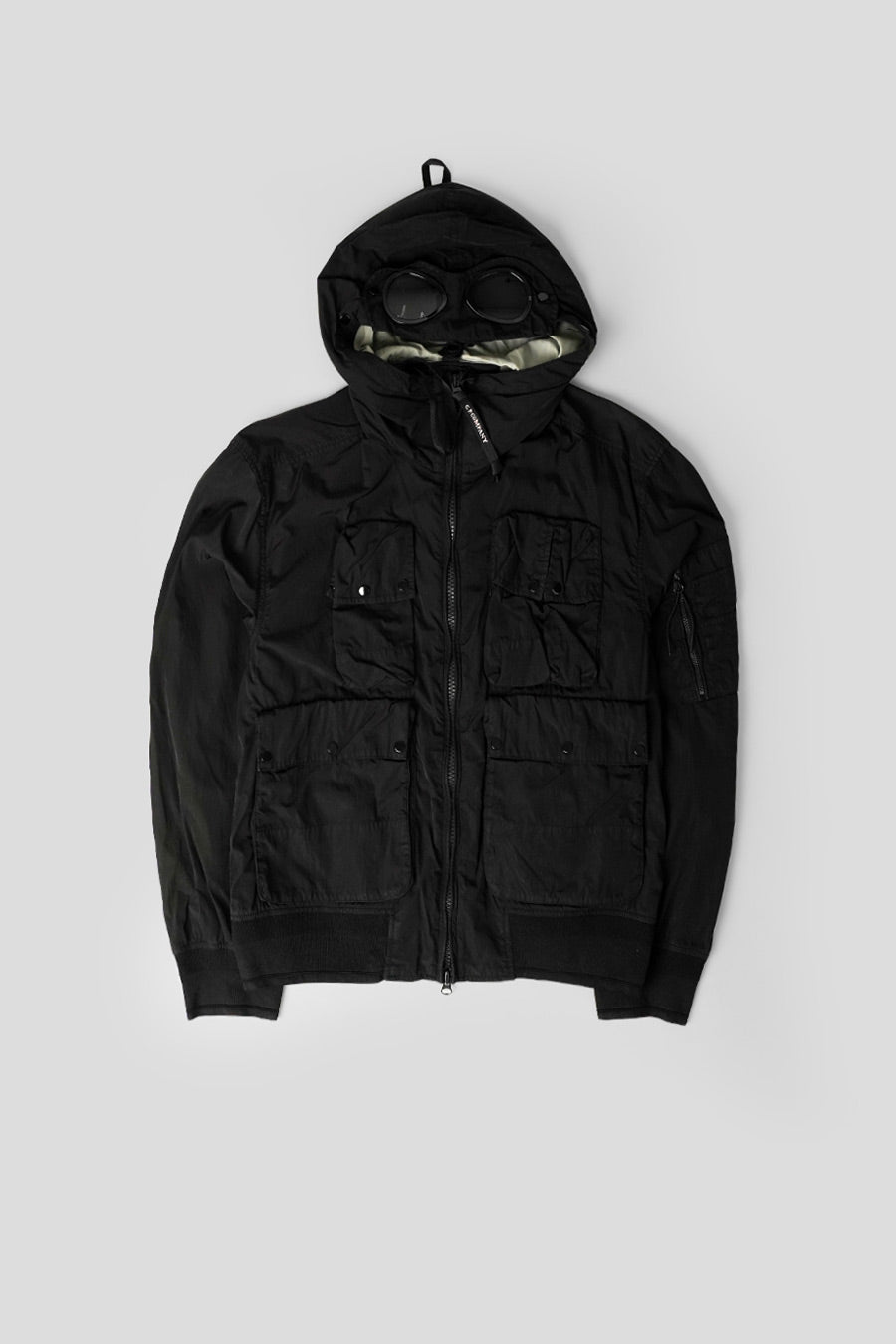 CP COMPANY - VESTE GOGGLE CHROME-R NOIRE - LE LABO STORE