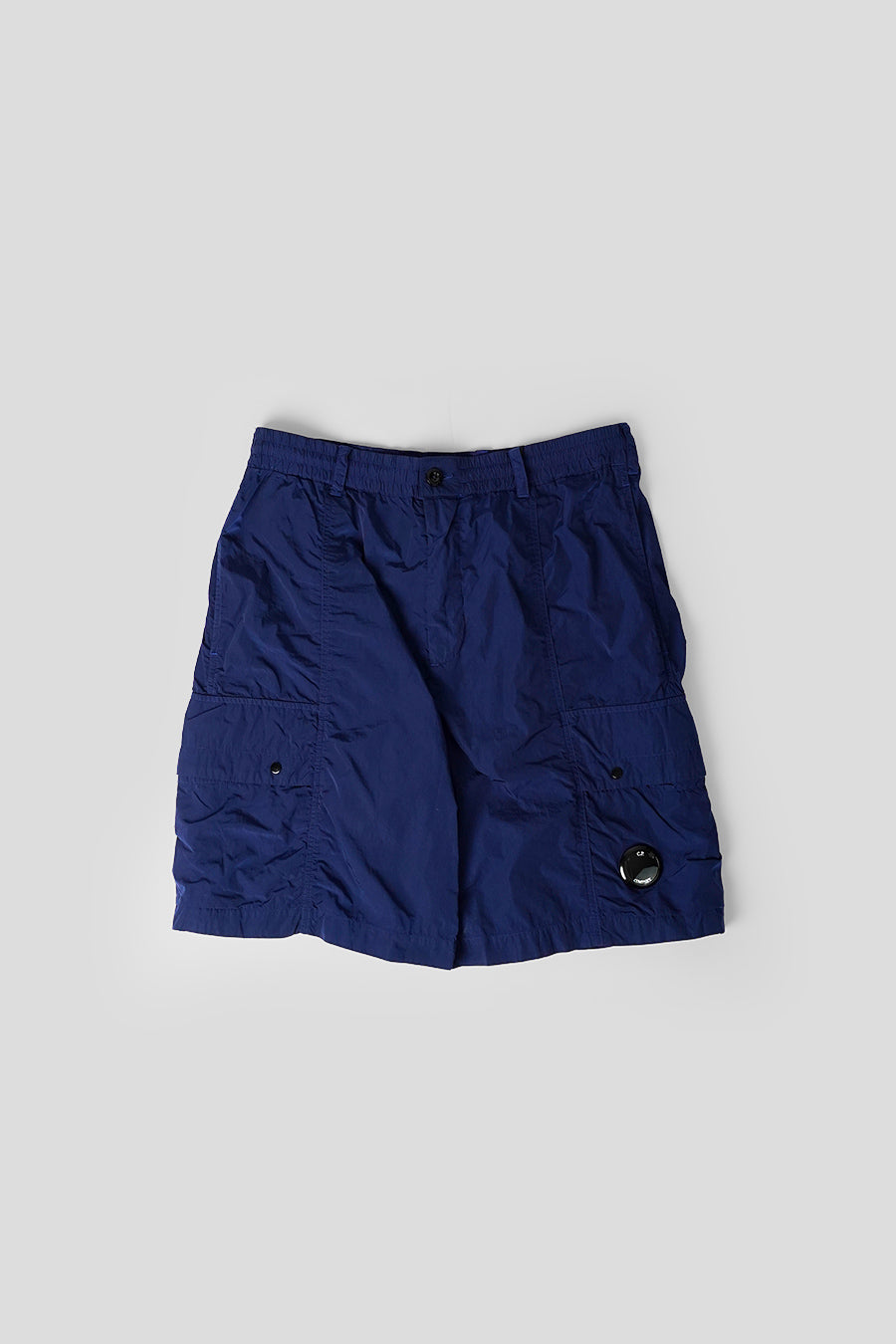 CP COMPANY - BLUE CHROME-R CARGO SHORT - LE LABO STORE