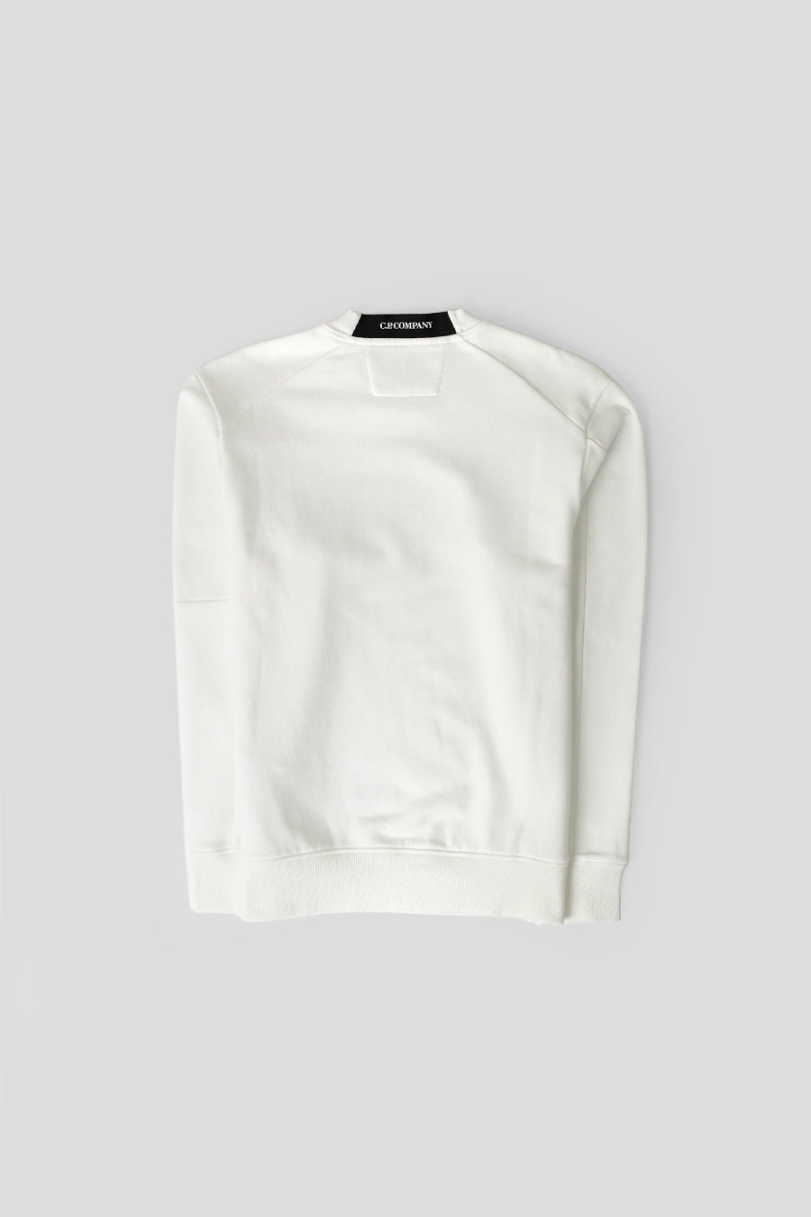 CP COMPANY - GAUZE WHITE CREWNECK - LE LABO STORE
