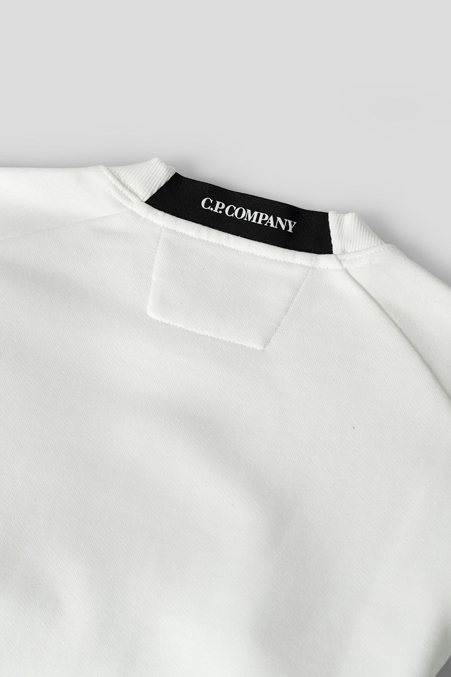 CP COMPANY - GAUZE WHITE CREWNECK - LE LABO STORE
