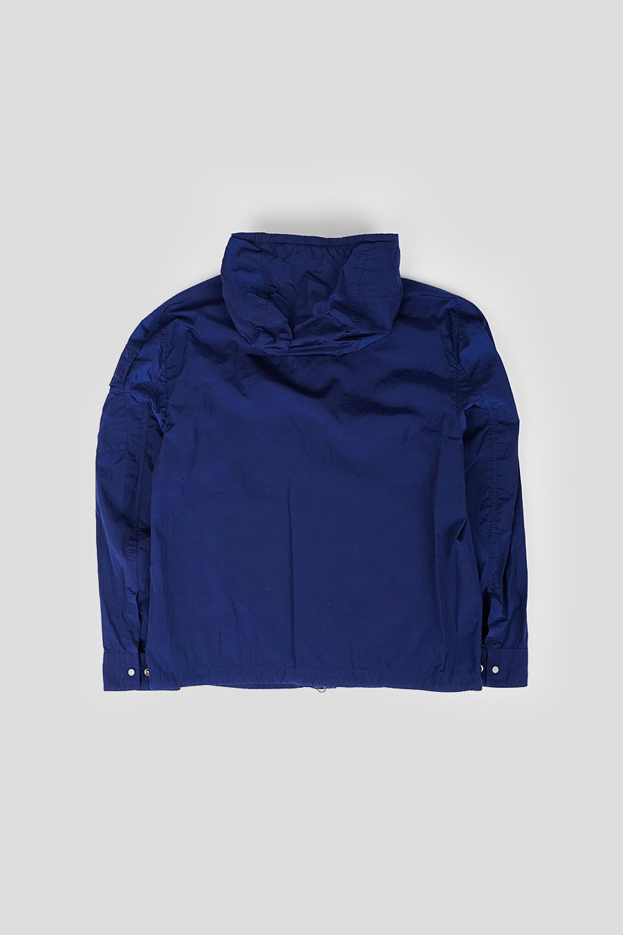 CP COMPANY - BLUE HOODED ZIP-UP JACKET - LE LABO STORE