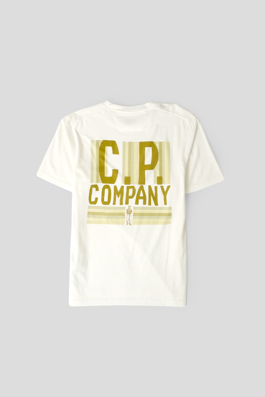CP COMPANY - GAUZE WHITE BRITISH SAILOR T-SHIRT - LE LABO STORE