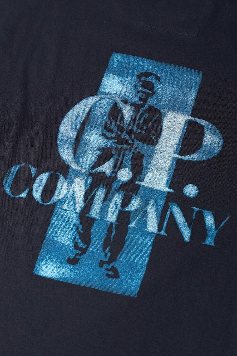 CP COMPANY - T-SHIRT LOGO TOTAL ECLIPSE - LE LABO STORE