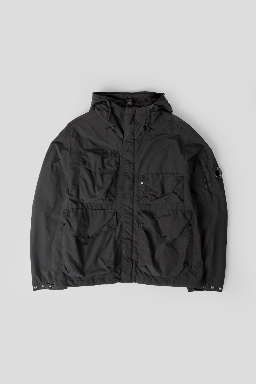 CP COMPANY - VESTE GOGGLE NYLON FLAT NOIRE - LE LABO STORE