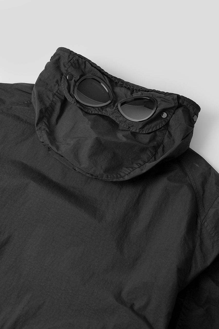 CP COMPANY - VESTE GOGGLE NYLON FLAT NOIRE - LE LABO STORE