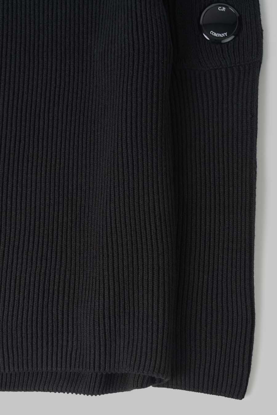 CP COMPANY - CREWNECK FULL RIB NOIR - LE LABO STORE