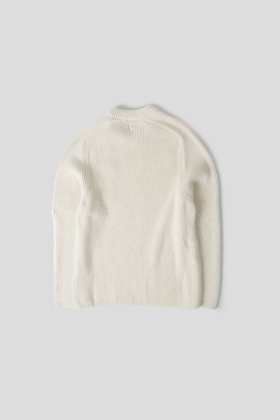 CP COMPANY - CREWNECK FULL RIB BLANC - LE LABO STORE