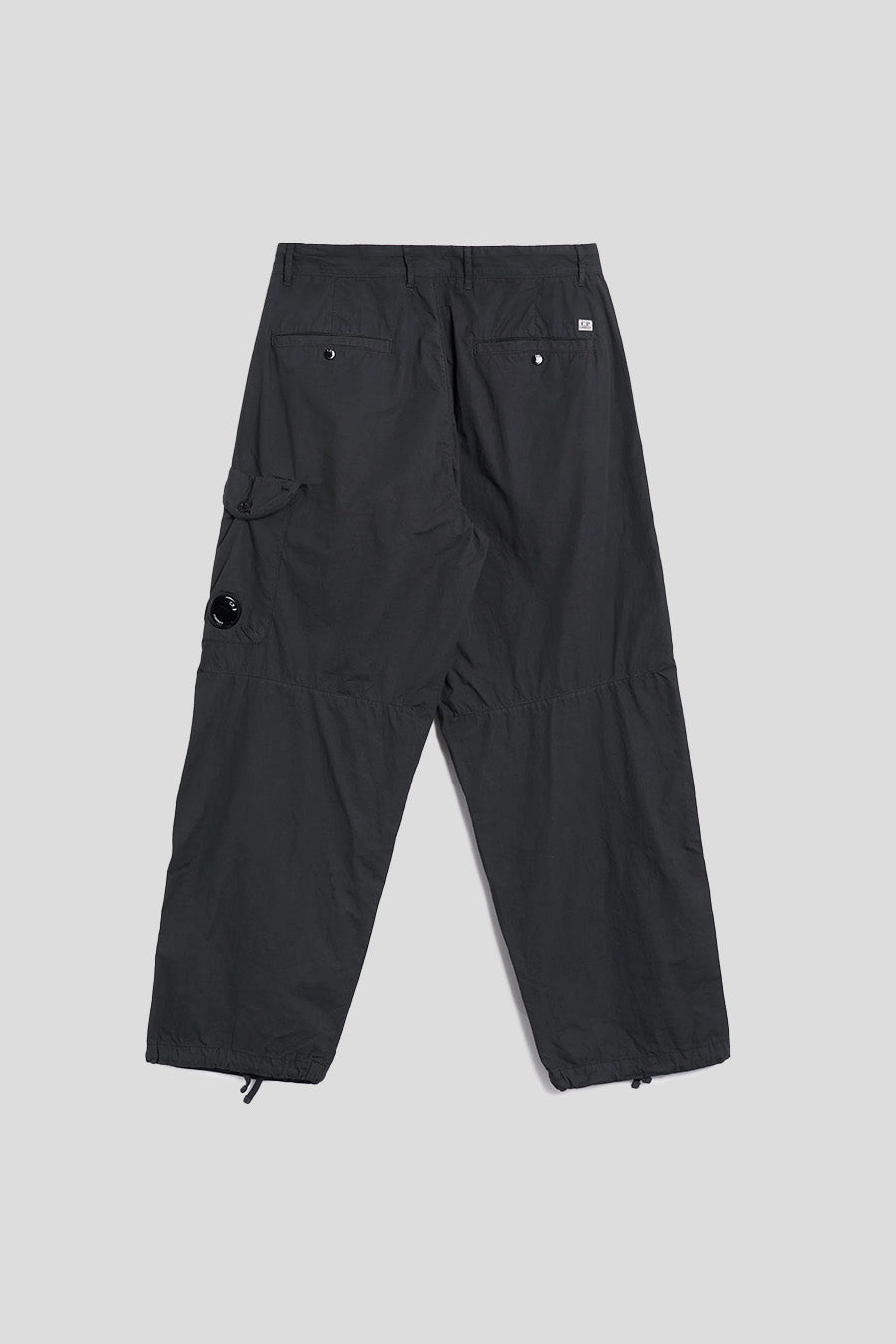 CP COMPANY - BLACK MICROREPS PEACHED PFD CARGO PANTS – LE LABO STORE