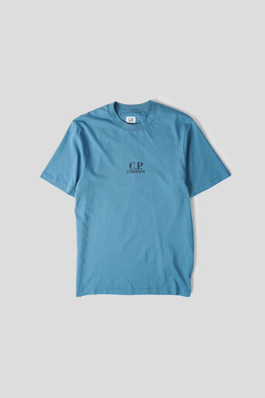 CP COMPANY - AEGEAN BLUE 30/1 JERSEY BRITISH SAILOR T-SHIRT - LE LABO STORE