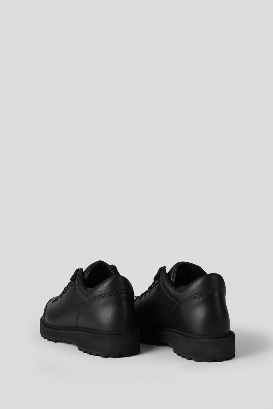 DIEMME - CHAUSSURES CORNARO LEATHER NOIRES - LE LABO STORE