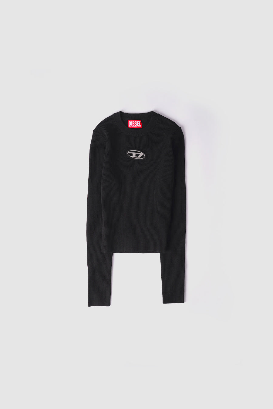 DIESEL - BLACK LONG-SLEEVED T-SHIRT - LE LABO STORE