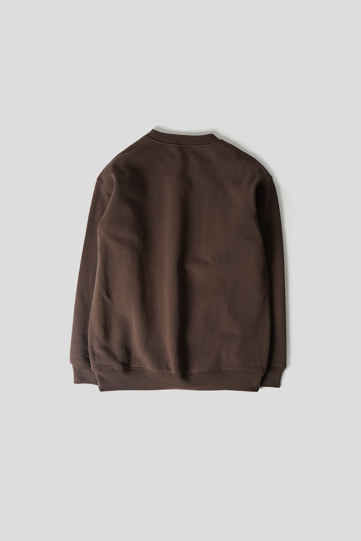 Dime - CREWNECK CLASSIC SMALL LOGO BROWN