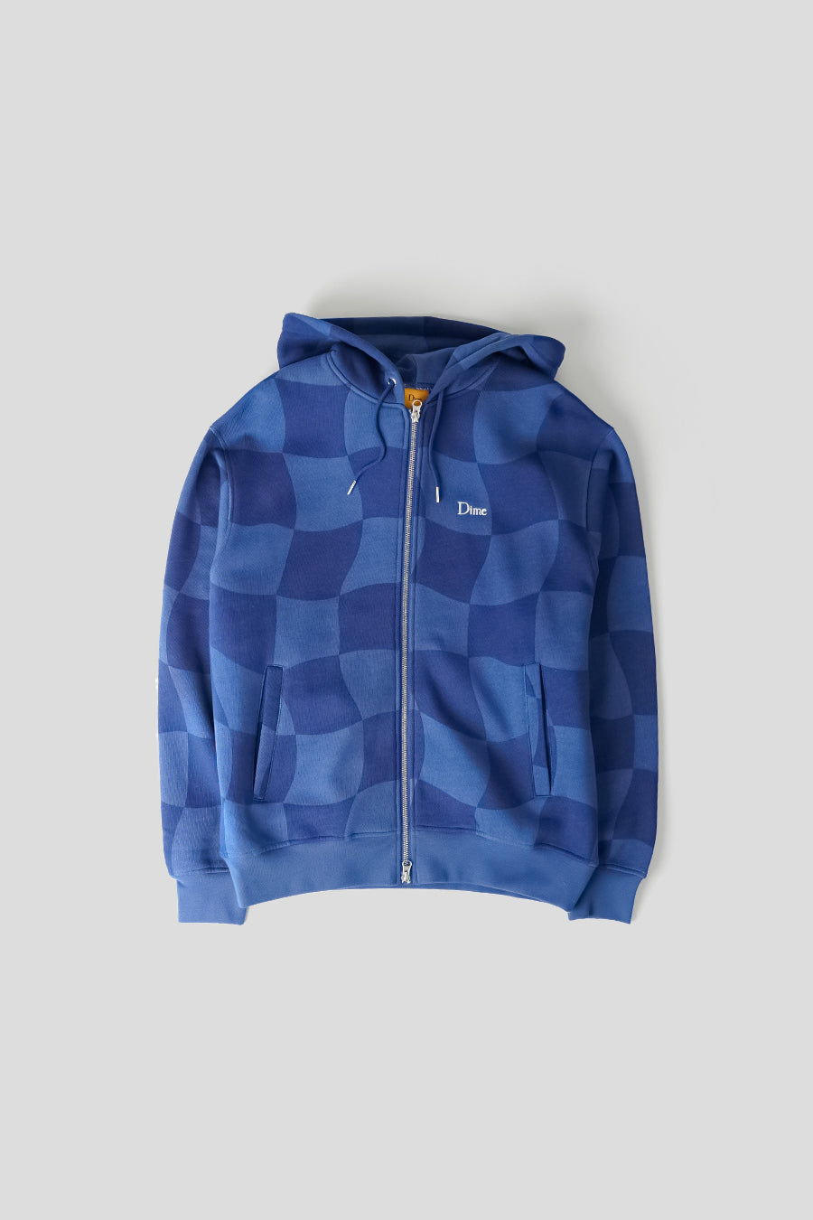 Dime - BLUE CLASSIC CHECKMATE HOODIE ZIP - LE LABO STORE